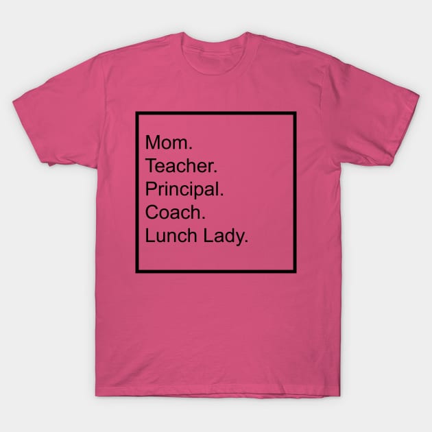 Homeschool Mom T-Shirt by Myrtle+Muffin